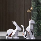 Sculpture Moderne Lapin