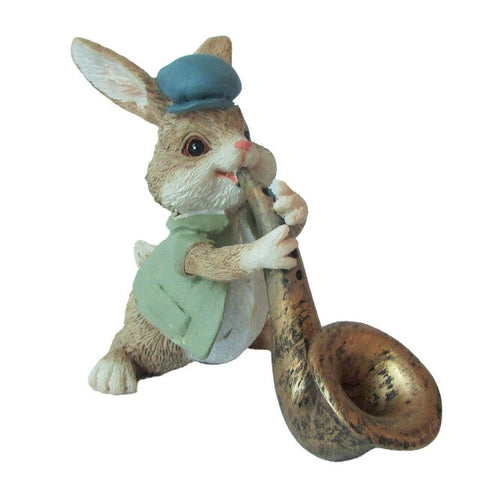 X Figurine Lapin Trompette