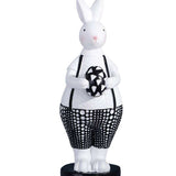 statue lapin paques papa