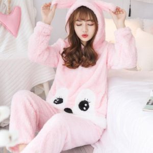 Combinaison Pyjama Femme Lapin