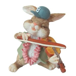 Figurine Lapin<br> Violoniste