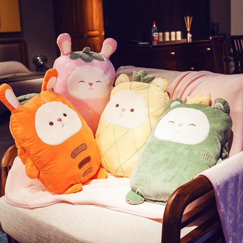 Doudou Lapin Orange – Image 3