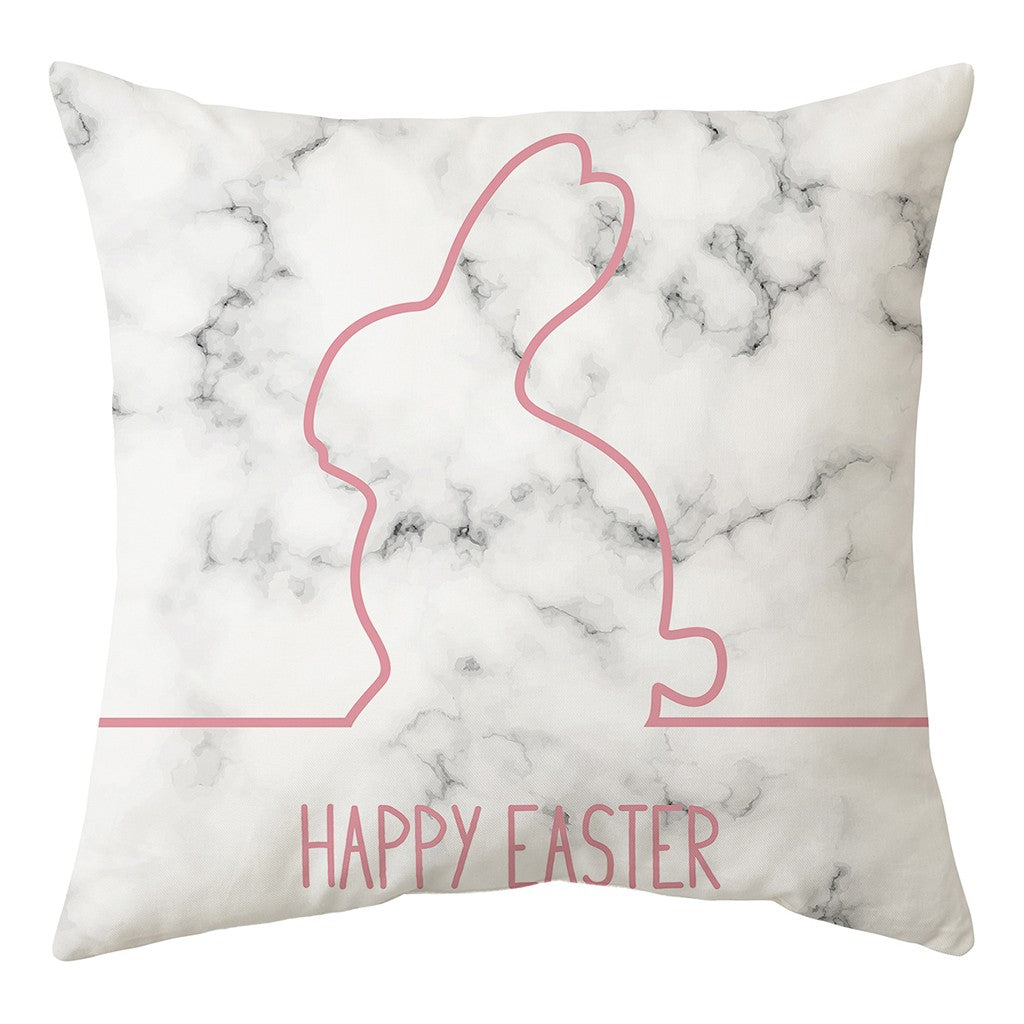 Housse Coussin Lapin Oeuf