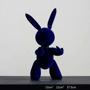 lapin resine sculpture