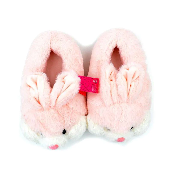 Chaussons en Peluche Lapin Femme