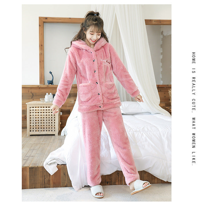 Pyjama Combinaison Lapin Rose – Image 5